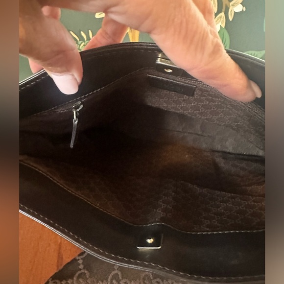 Gucci 💚❤️💃 Sherry Line Web Canvas Bag - Picture 11 of 12